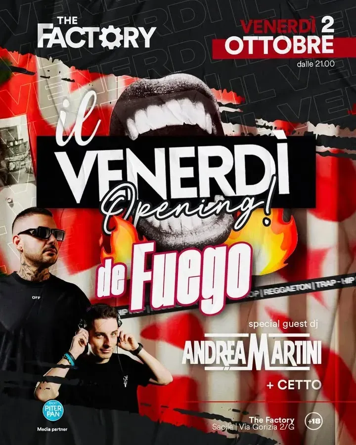 Il Venerdì de Fuego - Opening