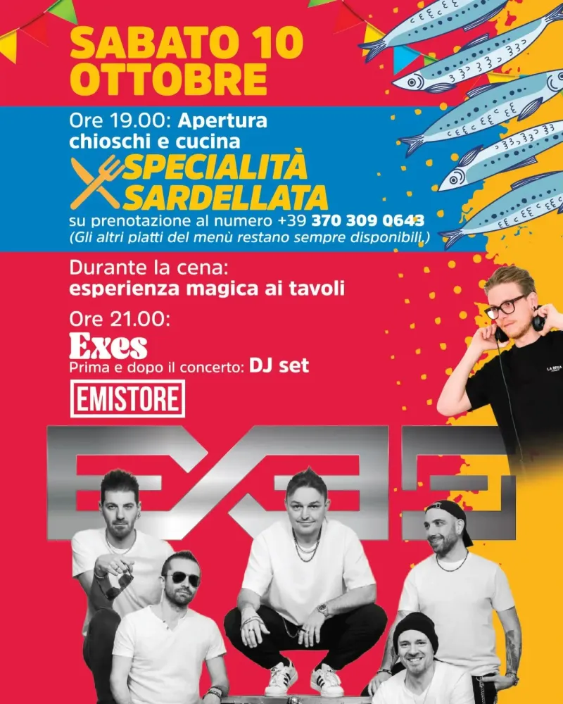 Concerto Exes + DJ set Emistore