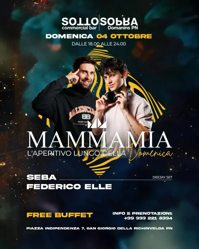 Mamma Mia - L'aperitivo lungo della domenica