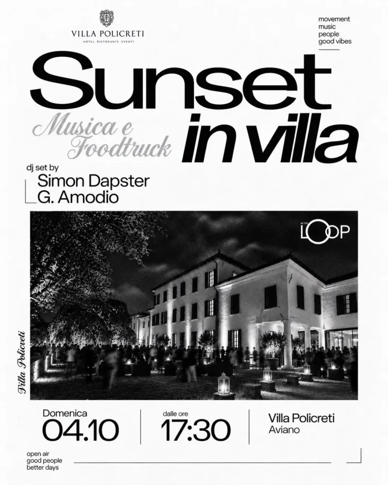 Sunset in Villa