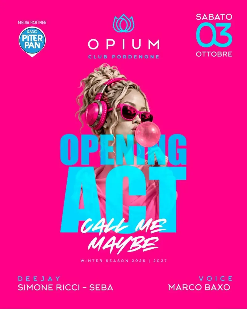 Call Me Baby – Opening Act